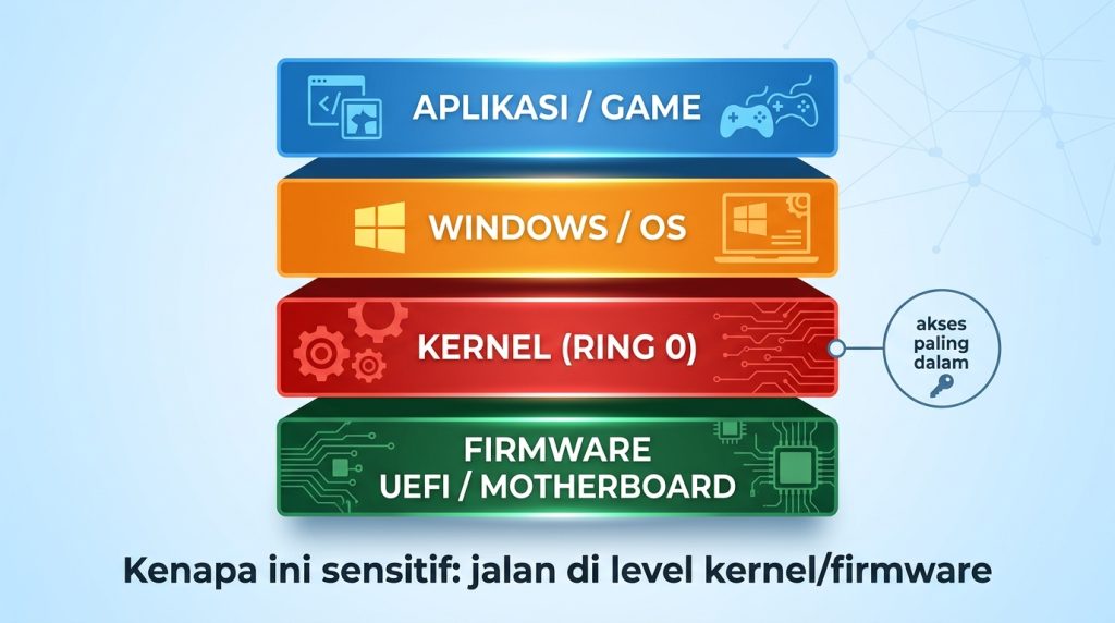 gambaran tingkatan proses yang didalam compute