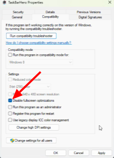 centang disable
