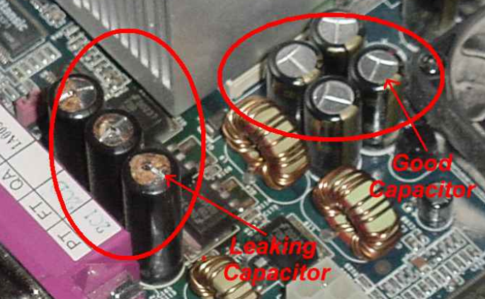 Ciri-Ciri Motherboard Rusak